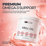 Krill Oil DY Life, 60 Softgels, 15 Servings
